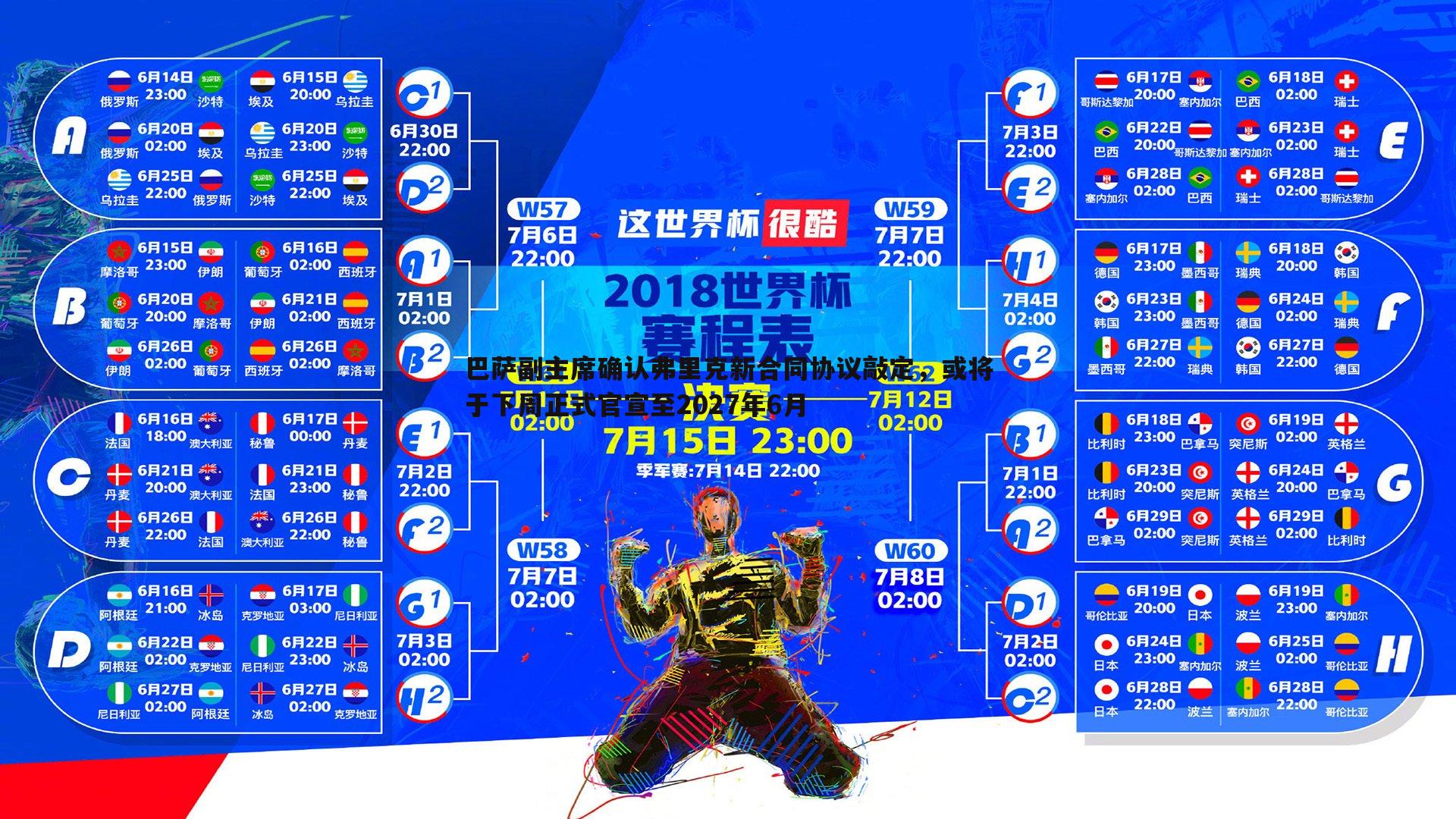 巴萨副主席确认弗里克新合同协议敲定，或将于下周正式官宣至2027年6月